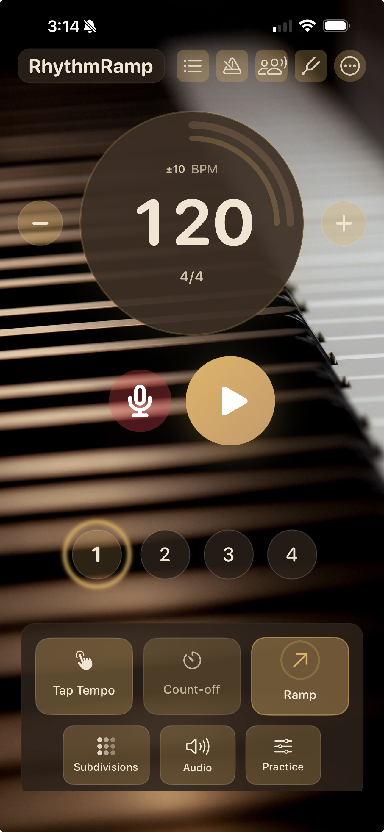 RhythmRamp screenshot 2